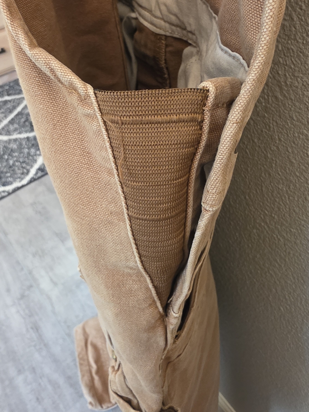 Carhartt Classic Duck Bib Overalls in Carhartt Brown - Picture 5 of 6